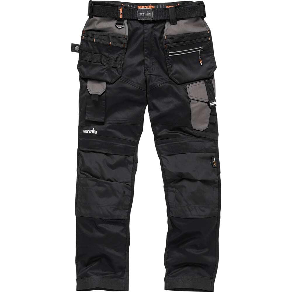 Scruffs Pro Flex Holster Trouser Black 34" 32"