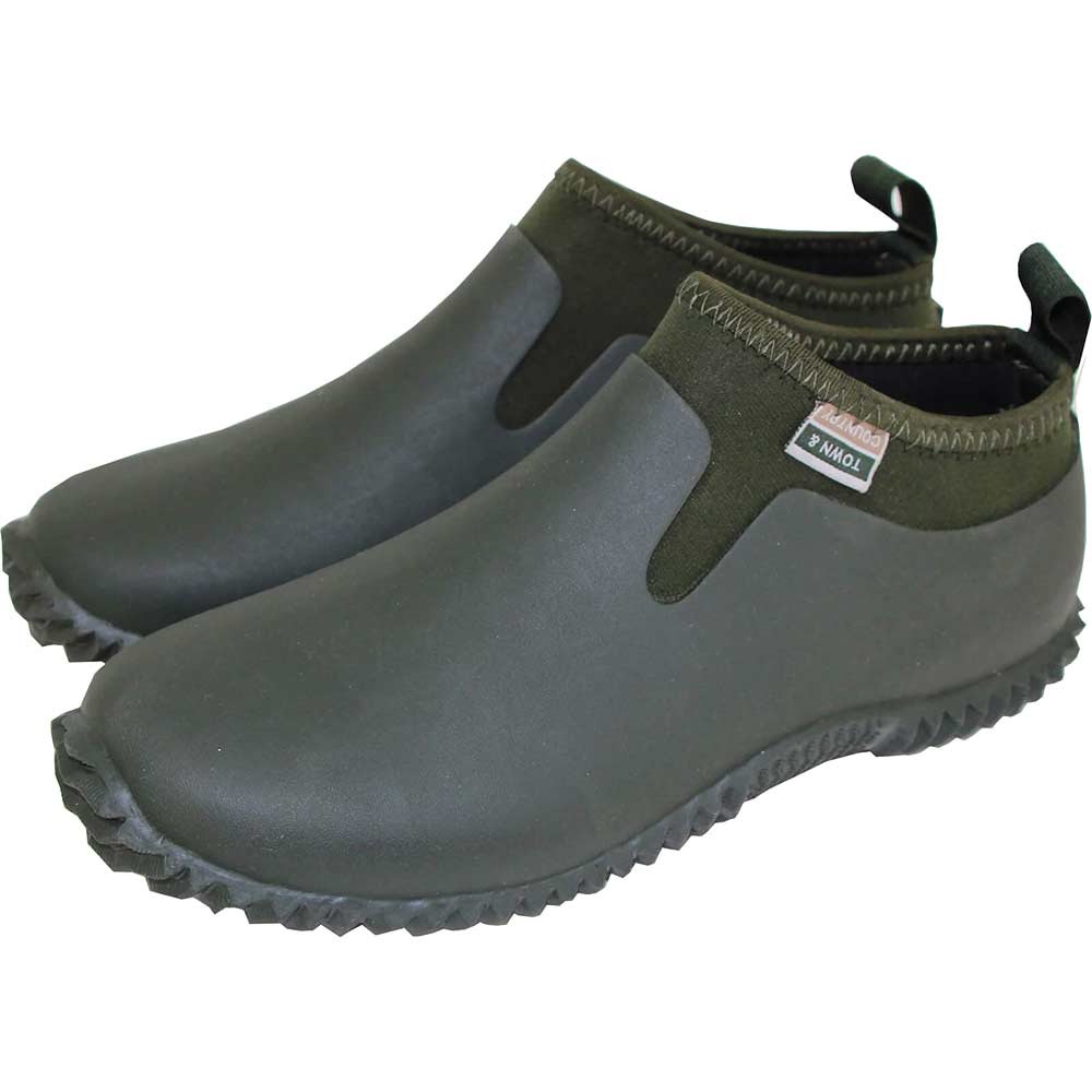 Town and Country Buckingham Neoprene Garden Shoes Green Size 9