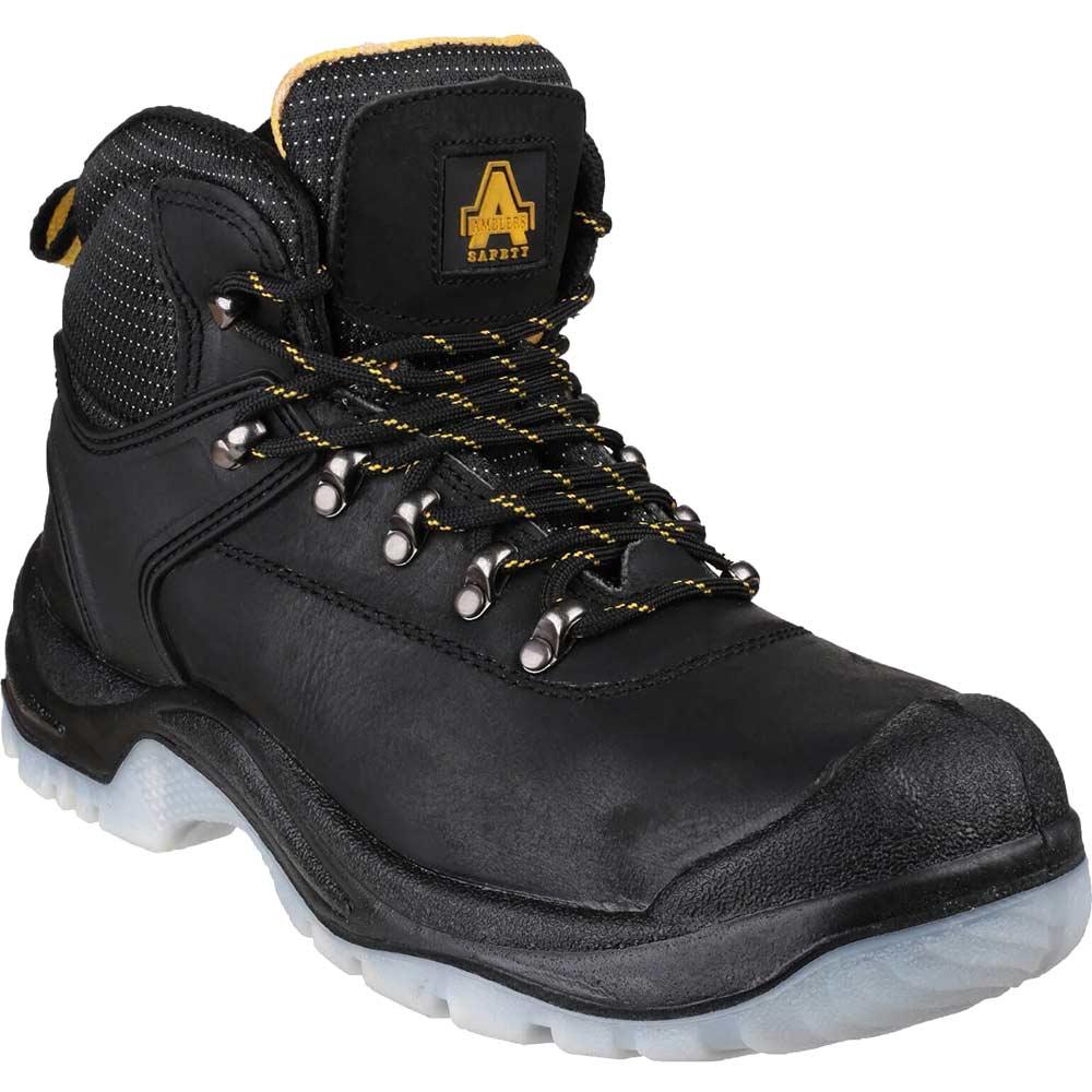 Amblers Mens Safety FS199 Antistatic Hiker Safety Boots Black Size 7