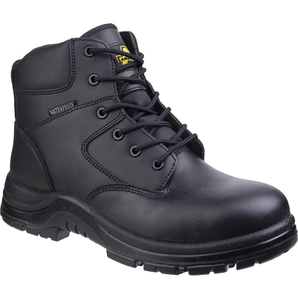 Amblers Safety FS006C Metal Free Waterproof Safety Boots Black Size 10