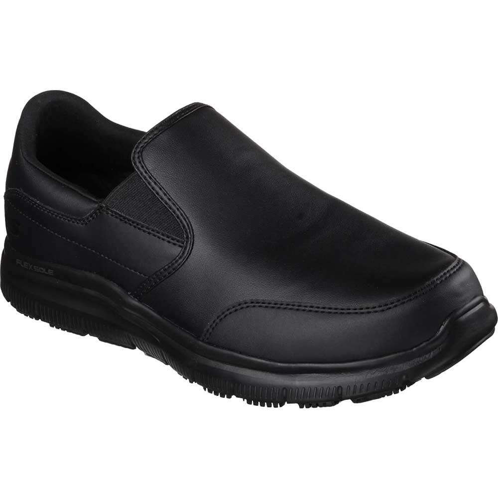 Skechers Work Flex Advantage Bronwood Shoe Black Size 9