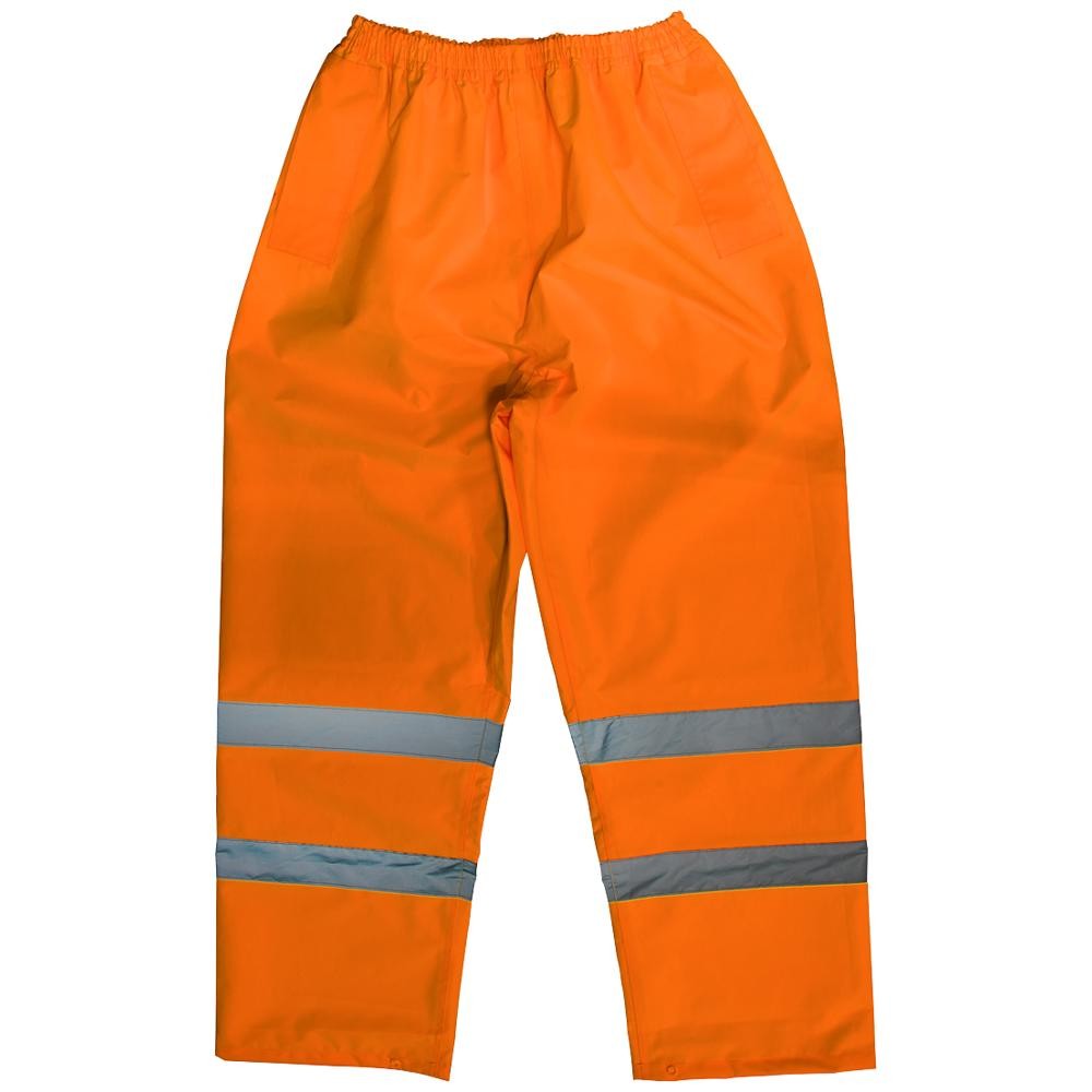 Sealey Hi Vis Waterproof Trousers Orange XL